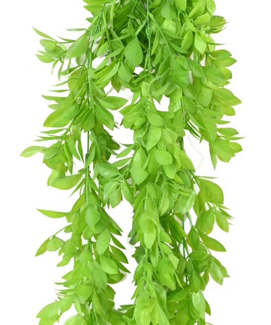 Artificial LEMON BALM HANGING BUSH LL