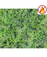 Artificial GREEN WALL MIXED FERN PANEL 50*50 FR - Fire Resistant
