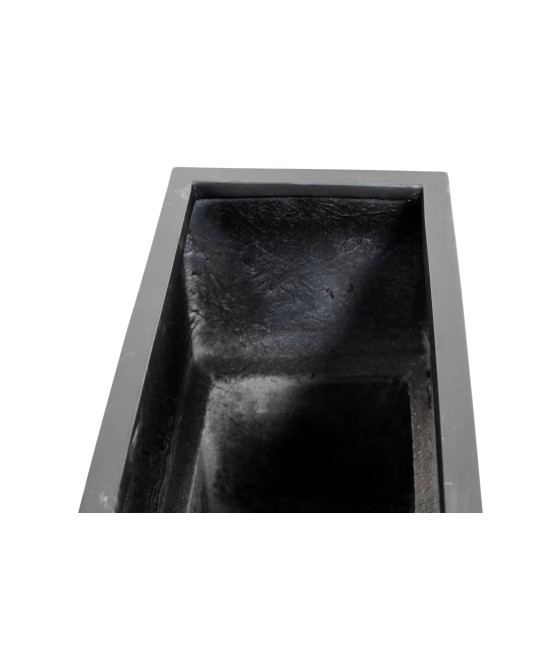 TALL PLANTER FIBER BLACK