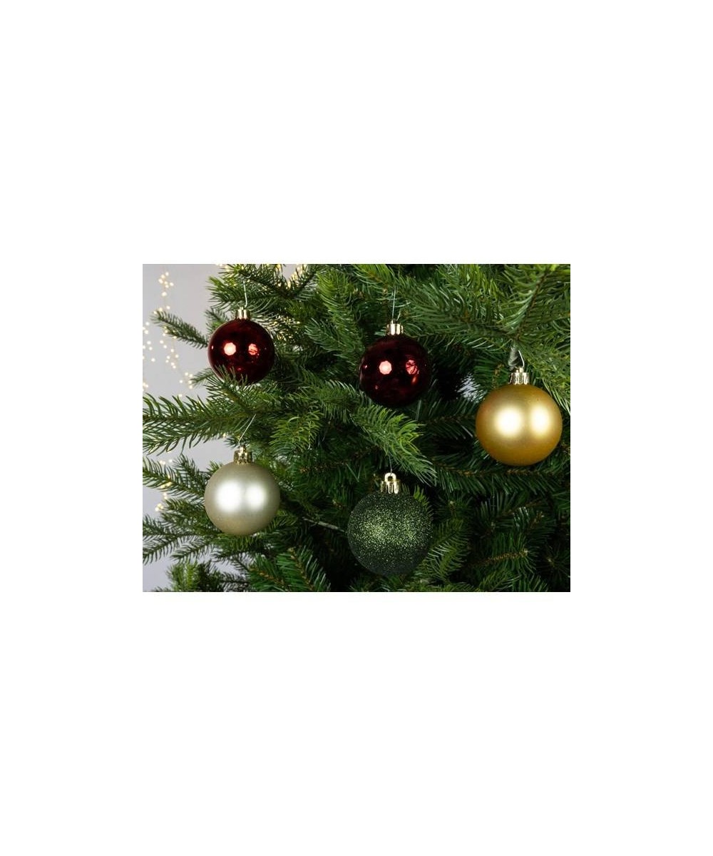 BAUBLE SHATTERPROOF MIXED (box of 30)