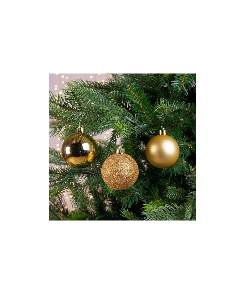 BAUBLE SHATTERPROOF GOLD (box of 30)
