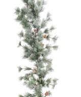 Artificial PINE CONE GARLAND