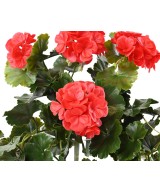 Artificial GERANIUM HANGING BUSH UV