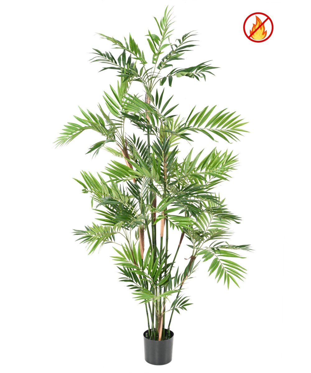 Artificial PARLOUR PALM TREE *13 180 FR - Fire Resistant