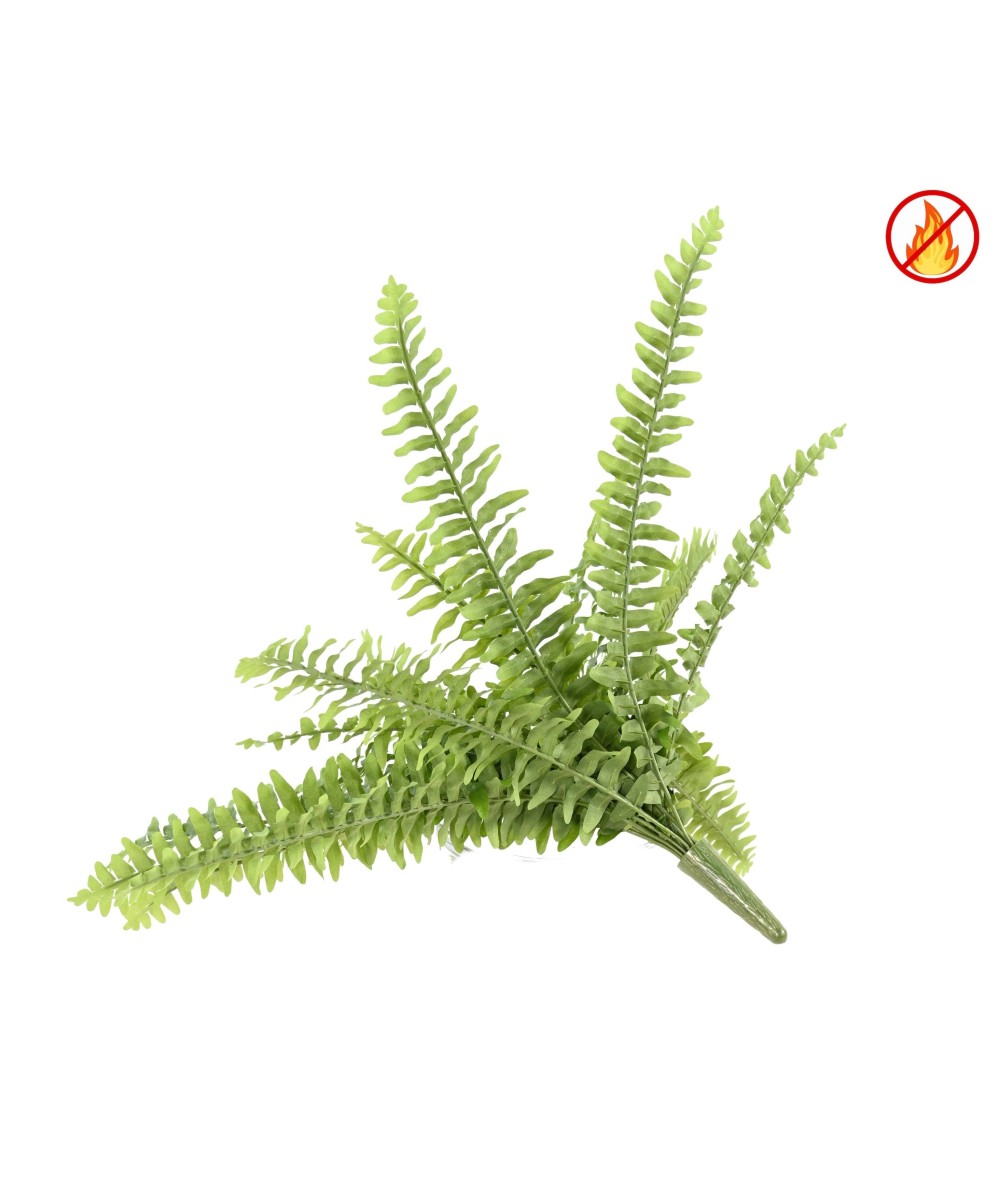 Artificial BOSTON FERN *21 FR - Fire Resistant