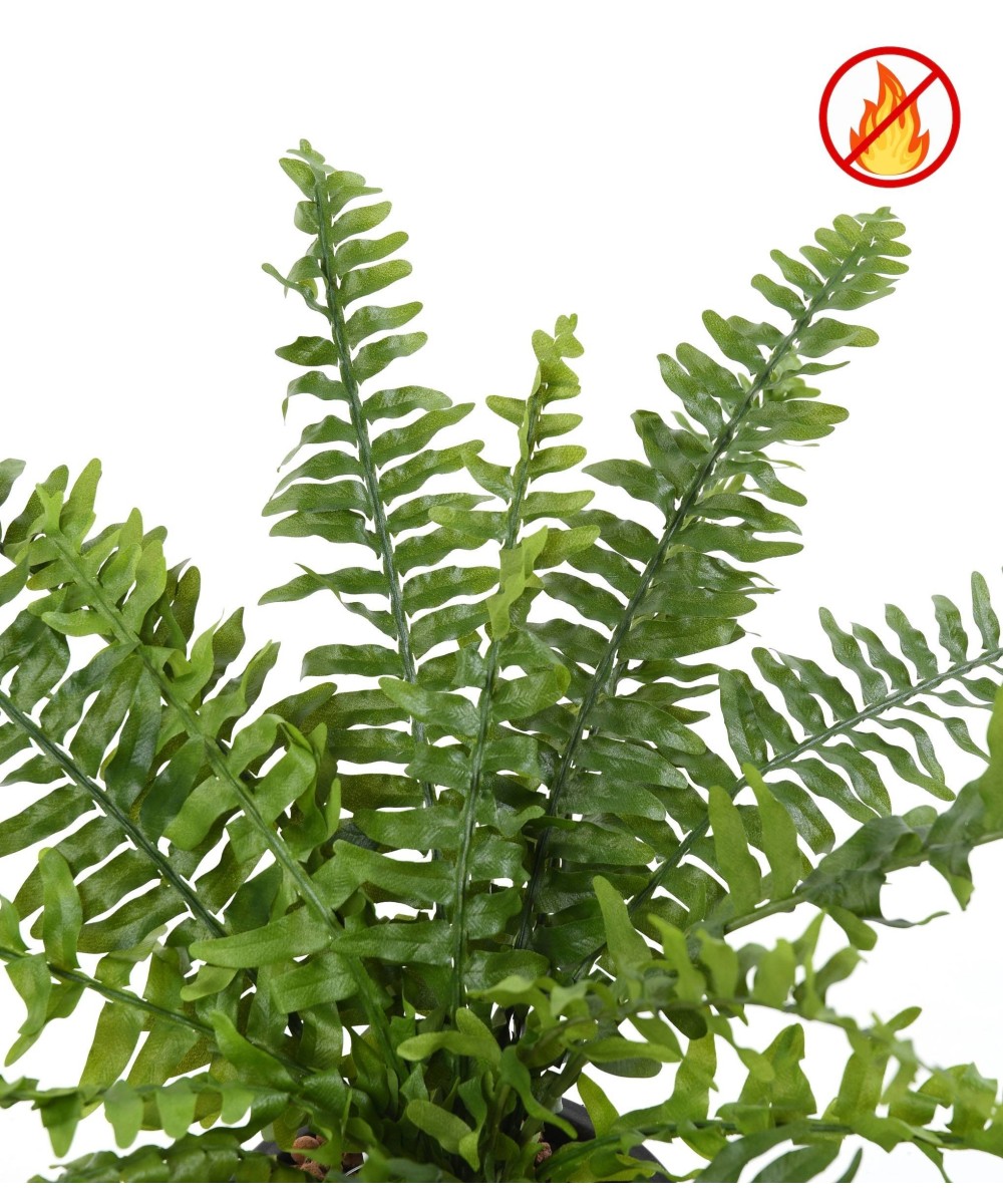 Artificial BOSTON FERN *21 FR - Fire Resistant