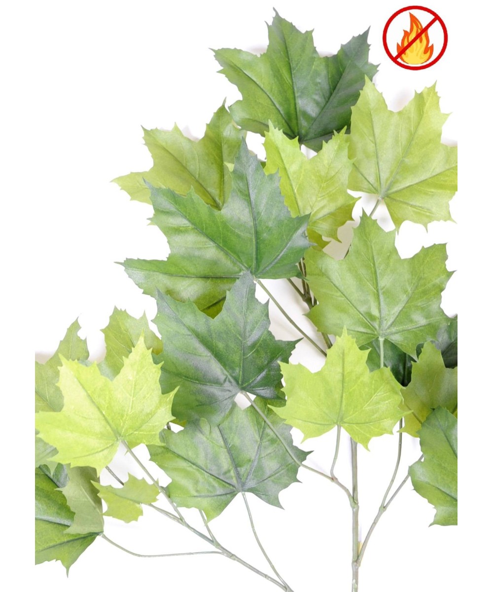 Artificial PLANE TREE SPRAY *23 FR - Fire Resistant