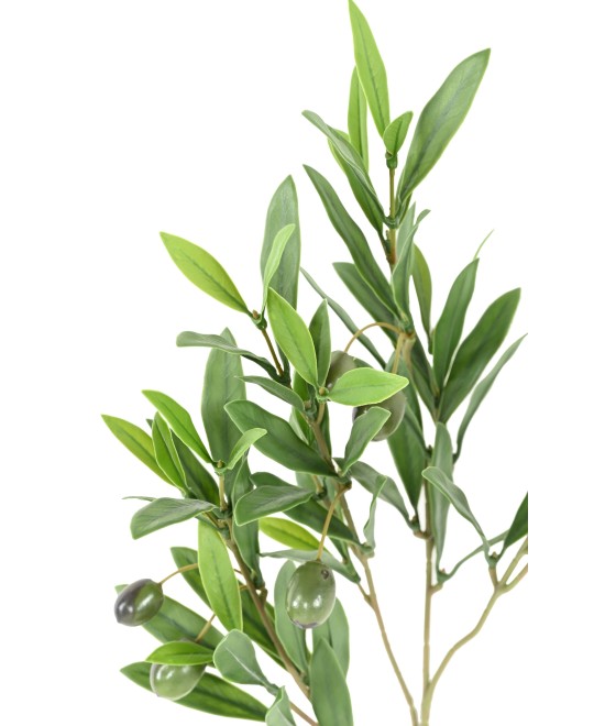 Artificial OLIVE TREE SPRAY 52 OLIVES PLAST UV