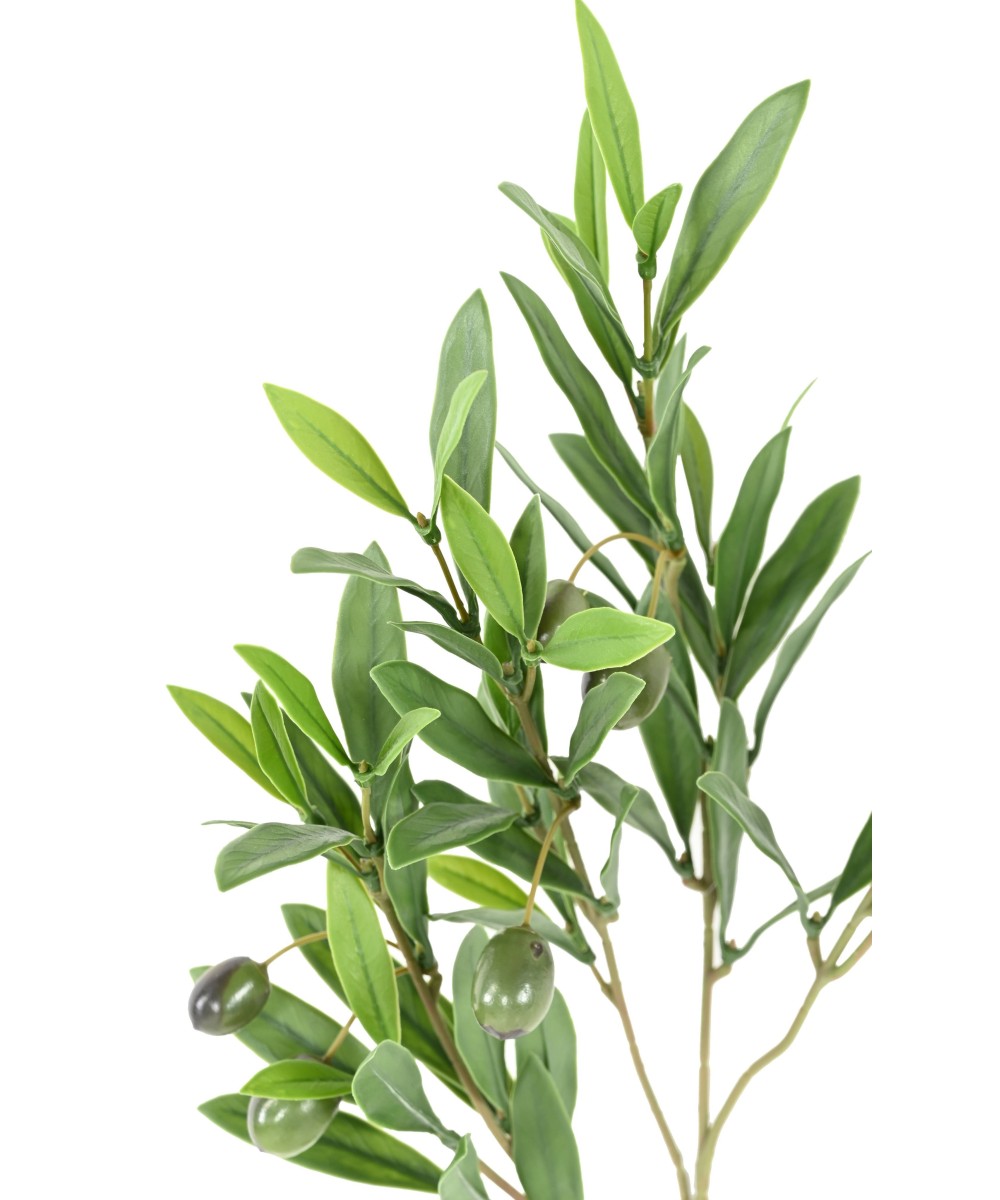 Artificial OLIVE TREE SPRAY 52 OLIVES PLAST UV