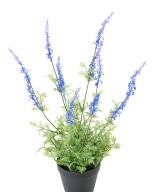 Kunstlik LAVENDER DENTATA pott