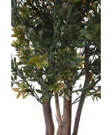 Artificial BOXWOOD RED DAY BUSH UV