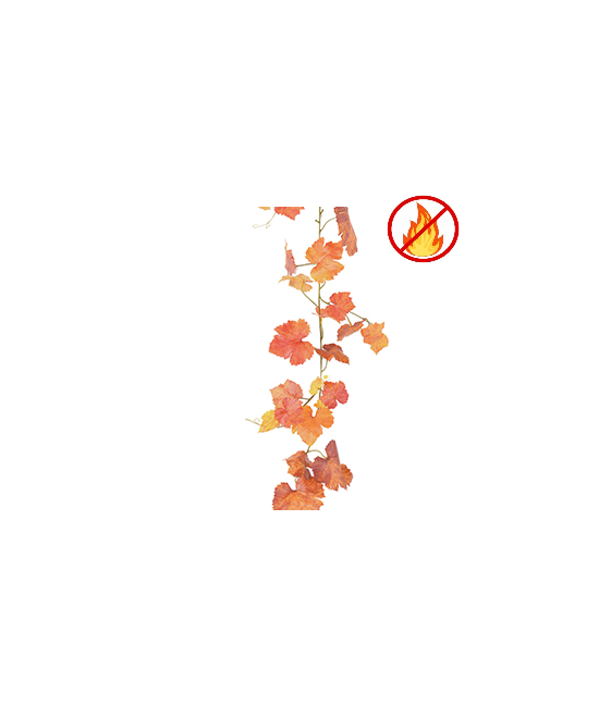 Artificial VINE GARLAND 180 FR - Fire Resistant