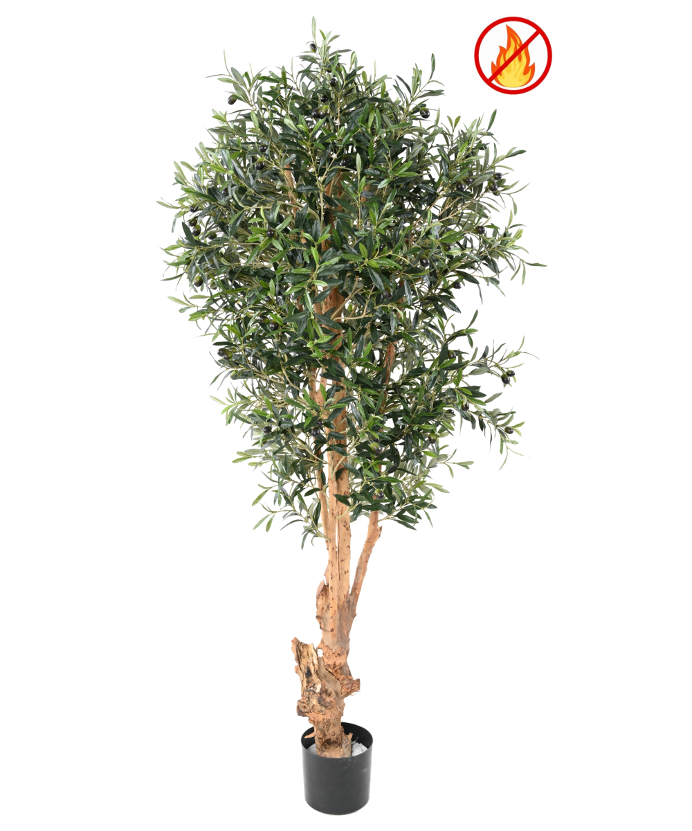 Artificial Olive Tree KNOTTY TRUNK 170 FR - Fire Resistant