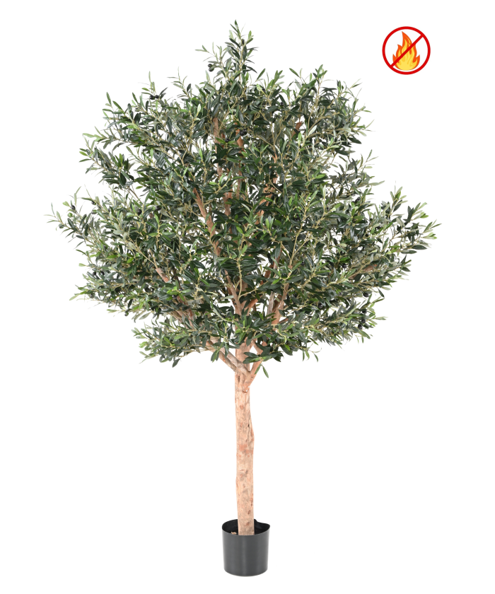 Artificial OLIVE TREE 210 LARGE HEAD FR - Fire Resistant