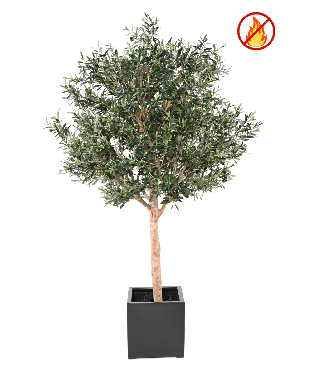 Artificial OLIVE TREE 210 LARGE HEAD FR - Fire Resistant