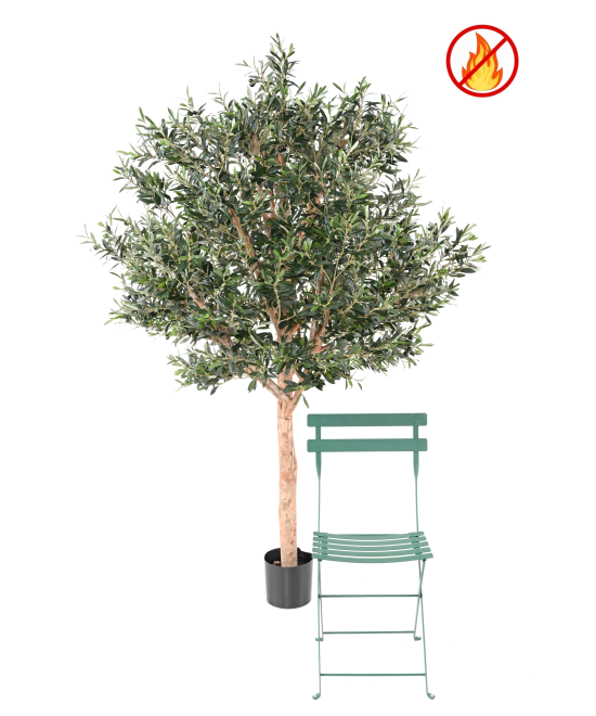 Artificial OLIVE TREE 210 LARGE HEAD FR - Fire Resistant
