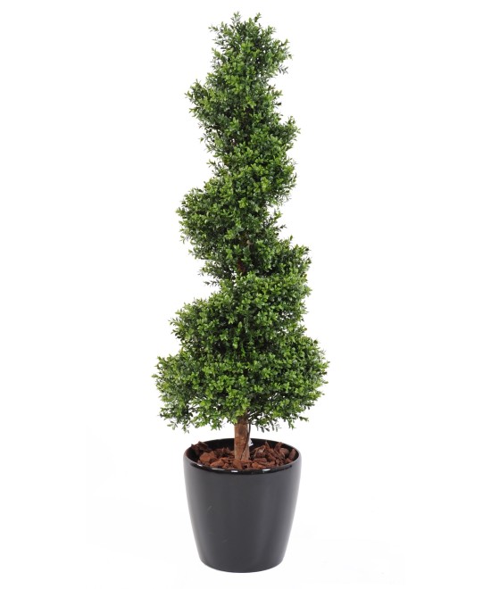 Artificial boxwood SPIRAL NEW