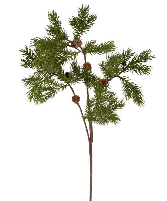 Artificial PINE SPRAY MINI APPLES