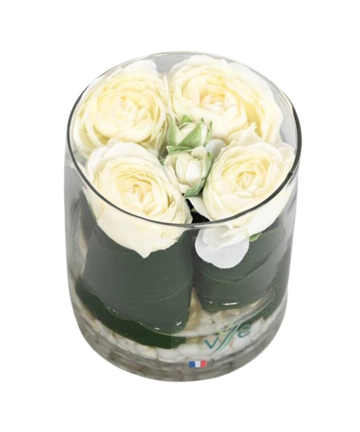 Artificial CENTREPIECE MINI RANUNCULUS (Buttercup)