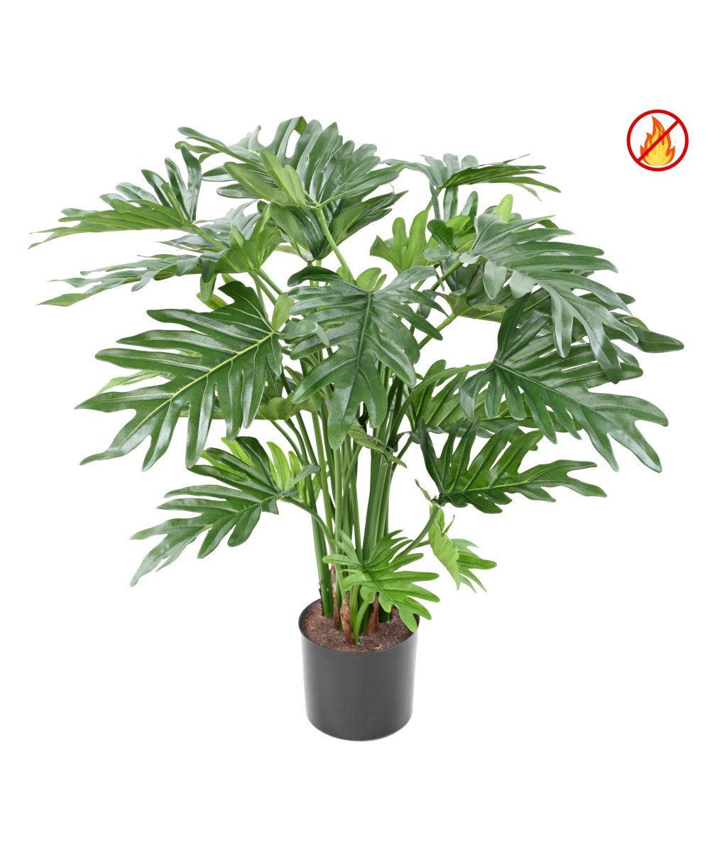 Artificial PHILODENDRON SELLOUM 63 CM FR - Fire Resistant