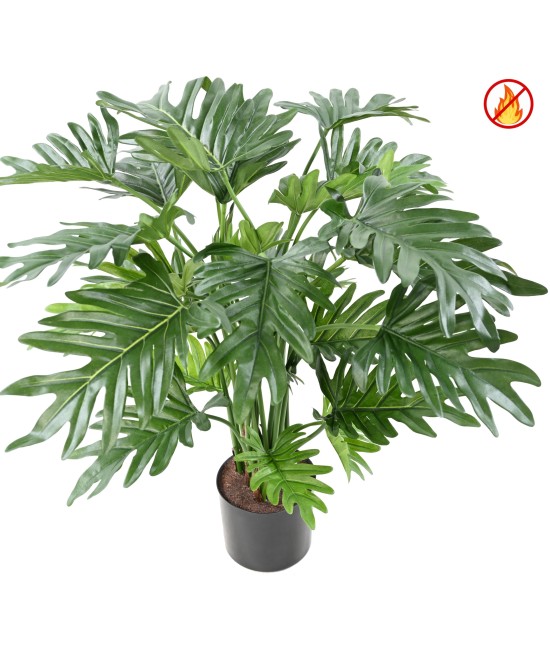 Artificial PHILODENDRON SELLOUM 63 CM FR - Fire Resistant