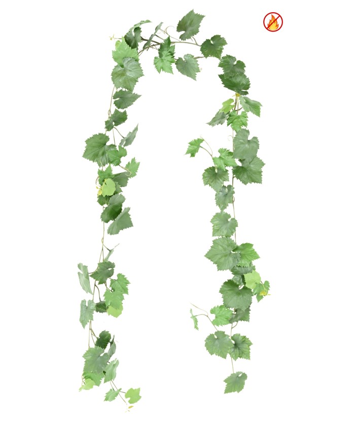 Artificial VINE GARLAND PLAST 270 FR - Fire Resistant