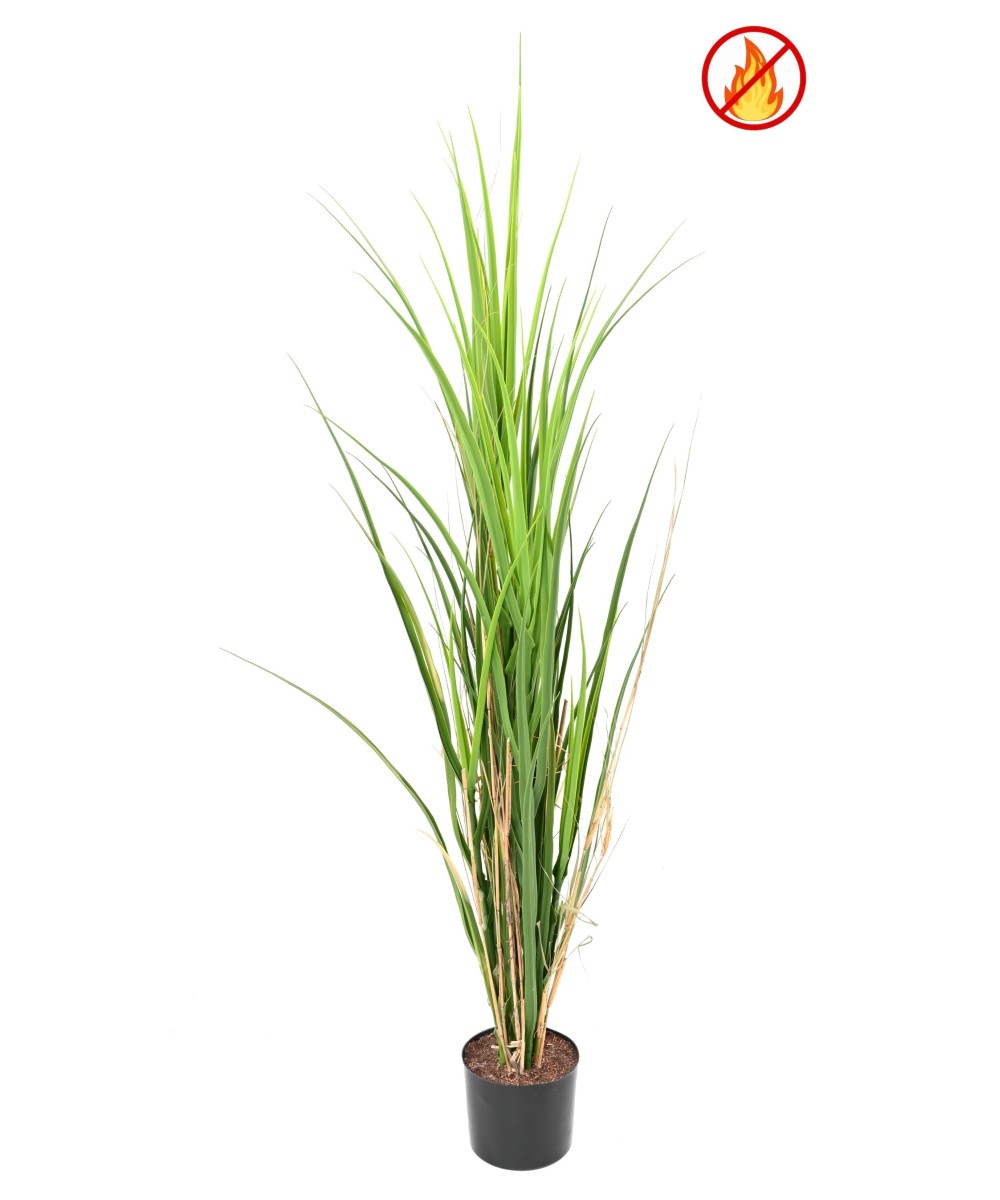 Artificial LARGE GRASS 115 FR - Fire Resistant