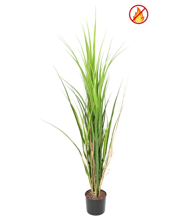 Artificial LARGE GRASS 115 FR - Fire Resistant
