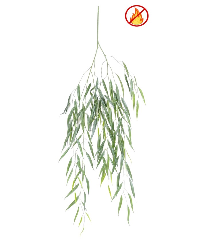 Artificial WILLOW SPRAY 130 FR - Fire Resistant