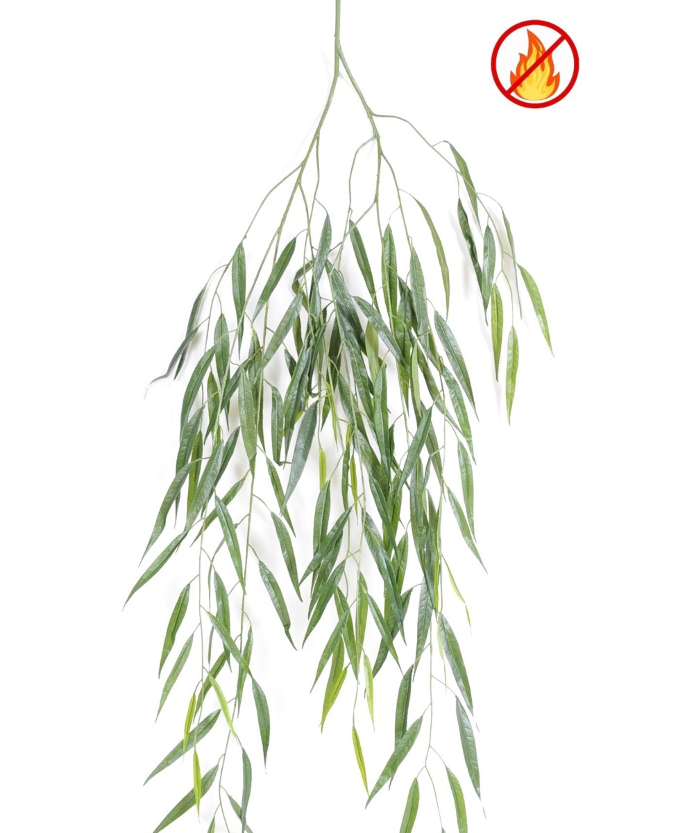 Artificial WILLOW SPRAY 130 FR - Fire Resistant