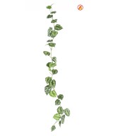 Artificial Scindapsus garland FR - Fire Resistant Artificial