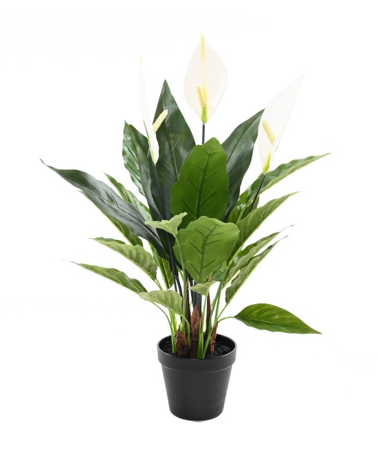 Kunstlik SPATHIPHYLLUM (rahuliilia) 50 CM