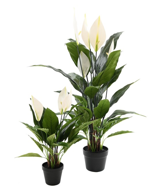 Kunstlik SPATHIPHYLLUM (rahuliilia) 90 CM