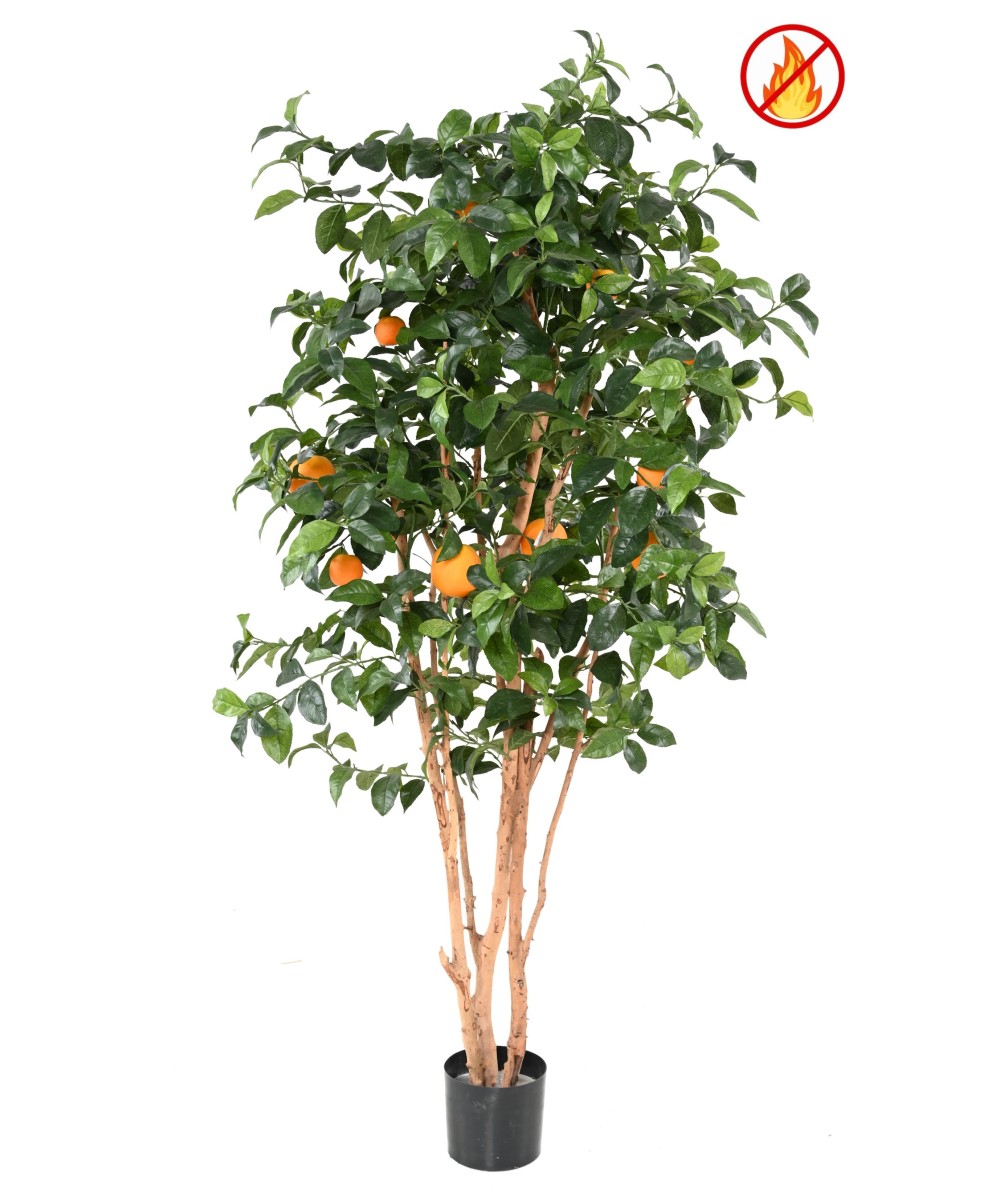 Artificial orange tree new FR - Fire Resistant