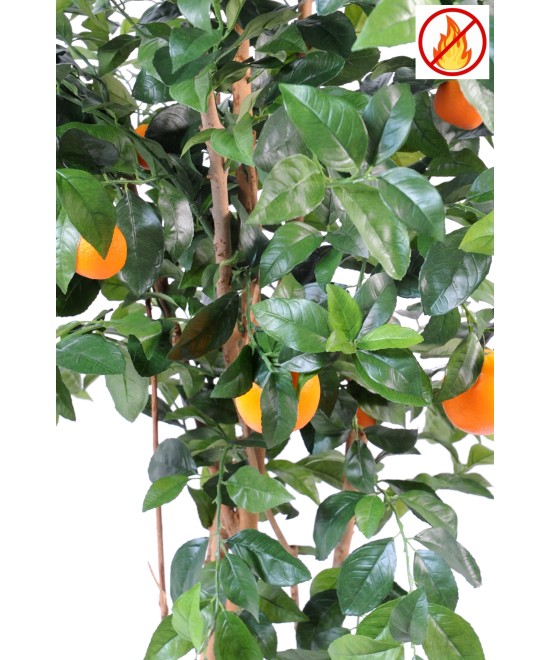 Artificial orange tree new FR - Fire Resistant