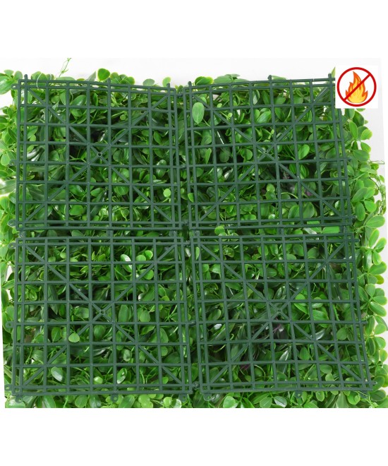 Green wall panel E 50*50 FR - Fire Resistant Artificial