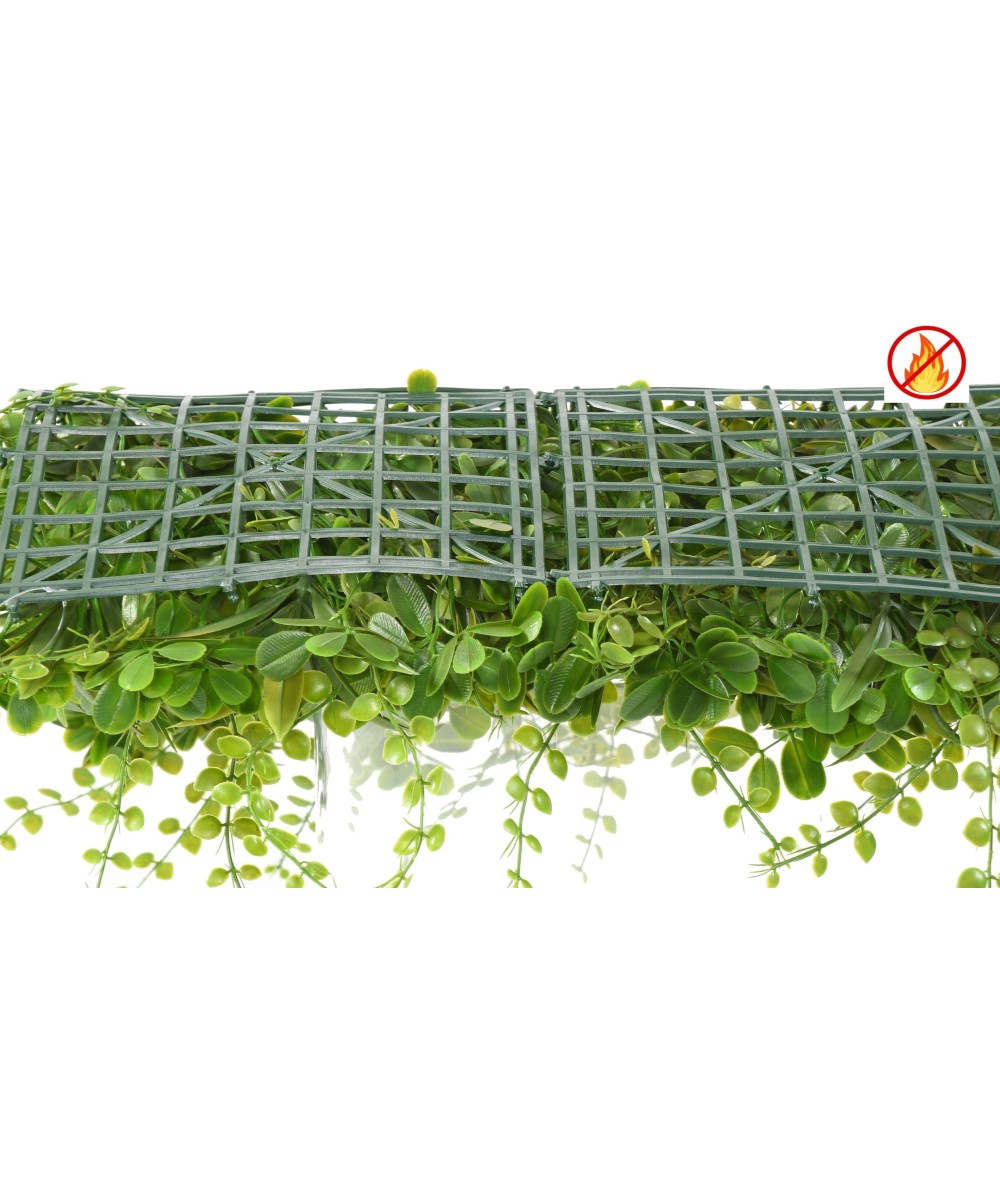 Green wall panel E 50*50 FR - Fire Resistant Artificial