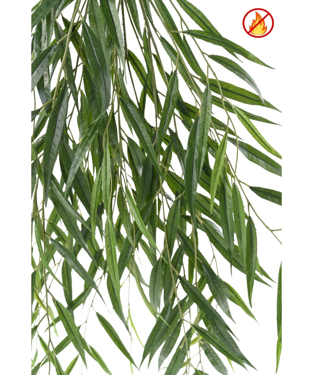 Artificial WILLOW HANGING BUSH 105 FR - Fire Resistant