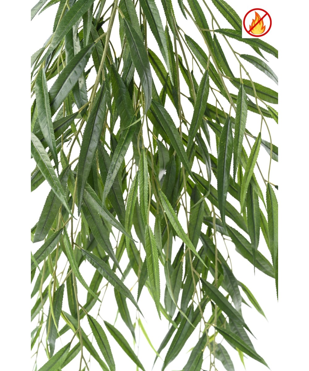 Artificial WILLOW HANGING BUSH 105 FR - Fire Resistant