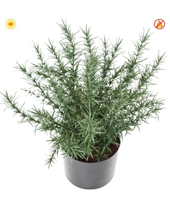 Artificial ROSEMARY POT 35 CM UV FR - UV RESISTANT/FIRE RESISTANT