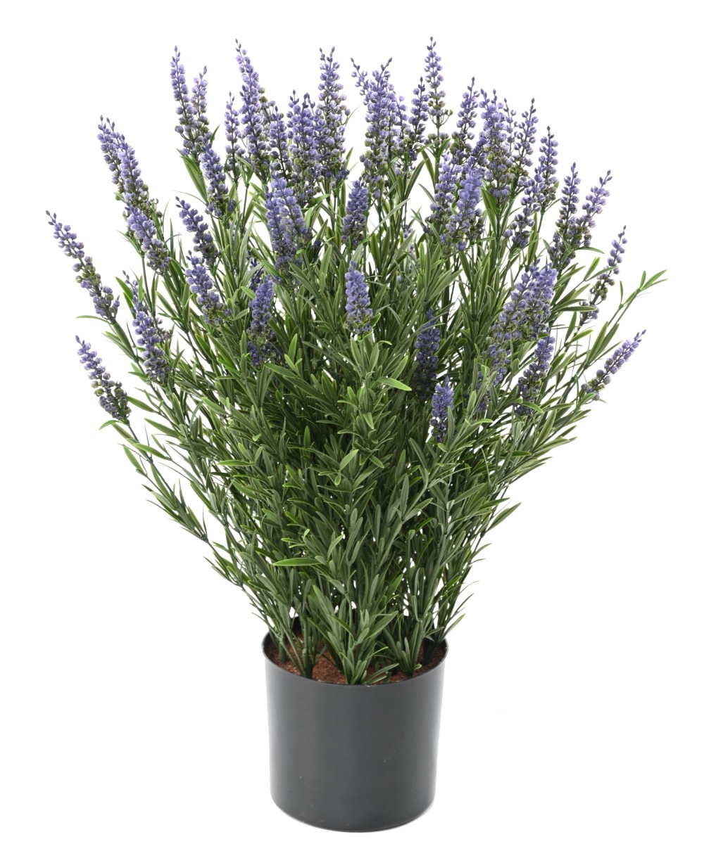 Kunstlik lavendlipott 68 CM (plastik) UV-kindel