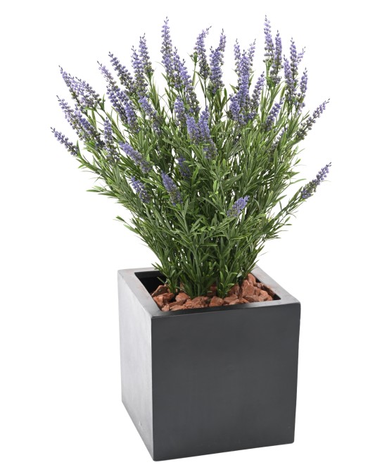 Kunstlik lavendlipott 68 CM (plastik) UV-kindel