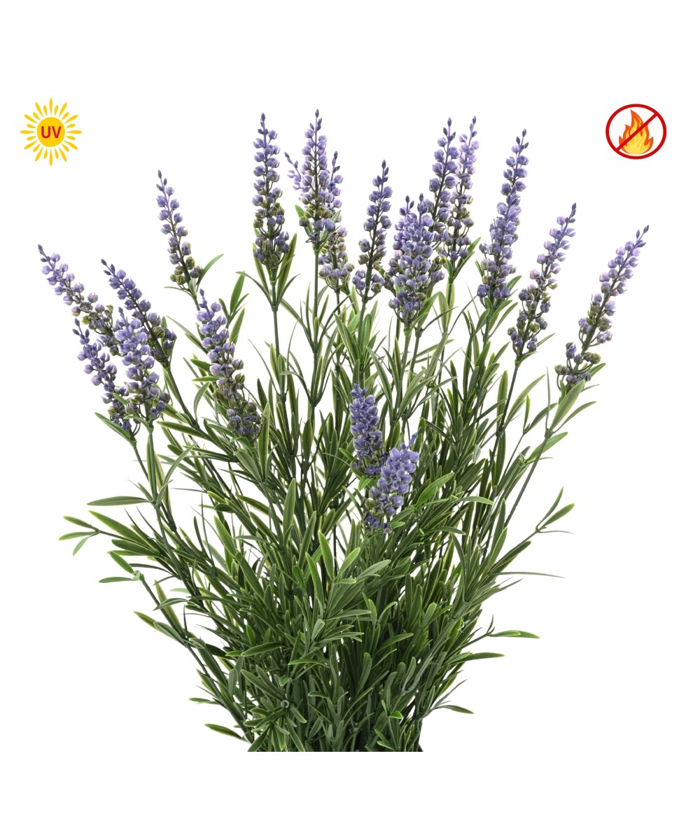 LAVENDER POT 55 CM (plast) UV FR - UV RESISTANT/FIRE RESISTANT