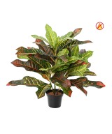 Artificial CROTON 32 POT FR - Fire Resistant