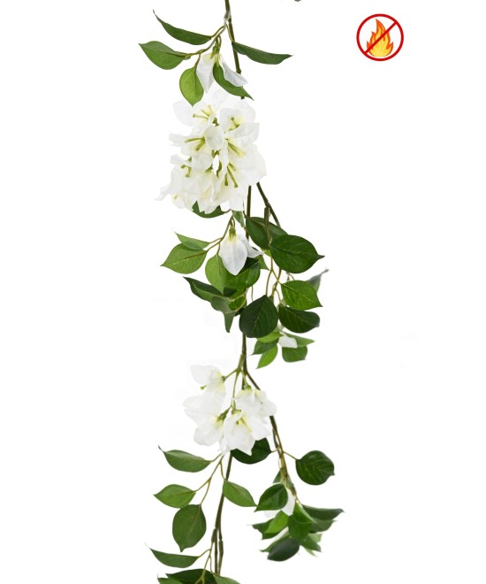 Artificial BOUGAINVILLEA GARLAND FR - Fire Resistant