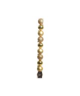BAUBLE GOLD SHATTERPROOF (box of 10)