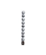 BAUBLE SILVER SHATTERPROOF (box of 10)
