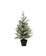 Artificial SNOW-COVERED ALLISON FIR MINI
