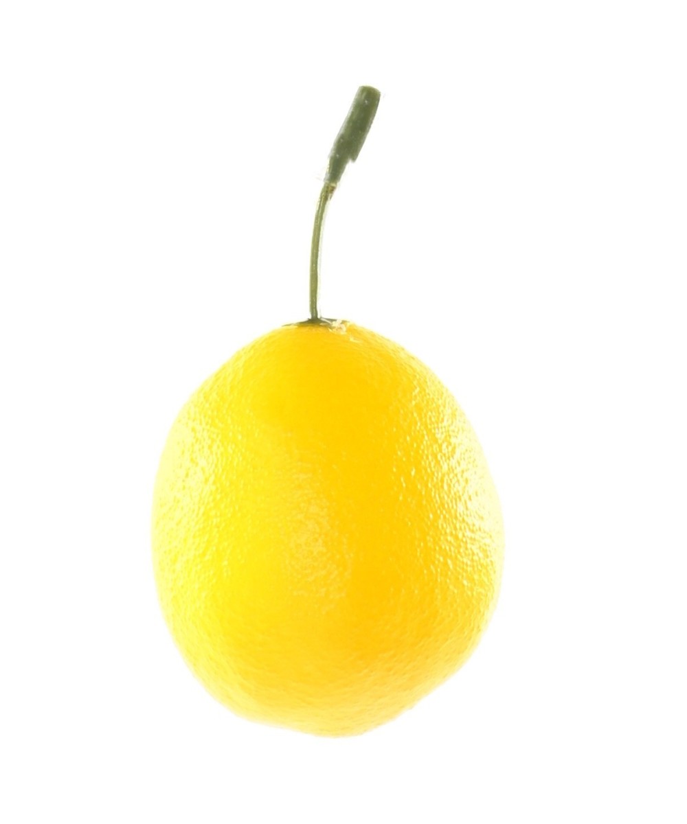 Artificial MEDIUM LEMON WITH STEM