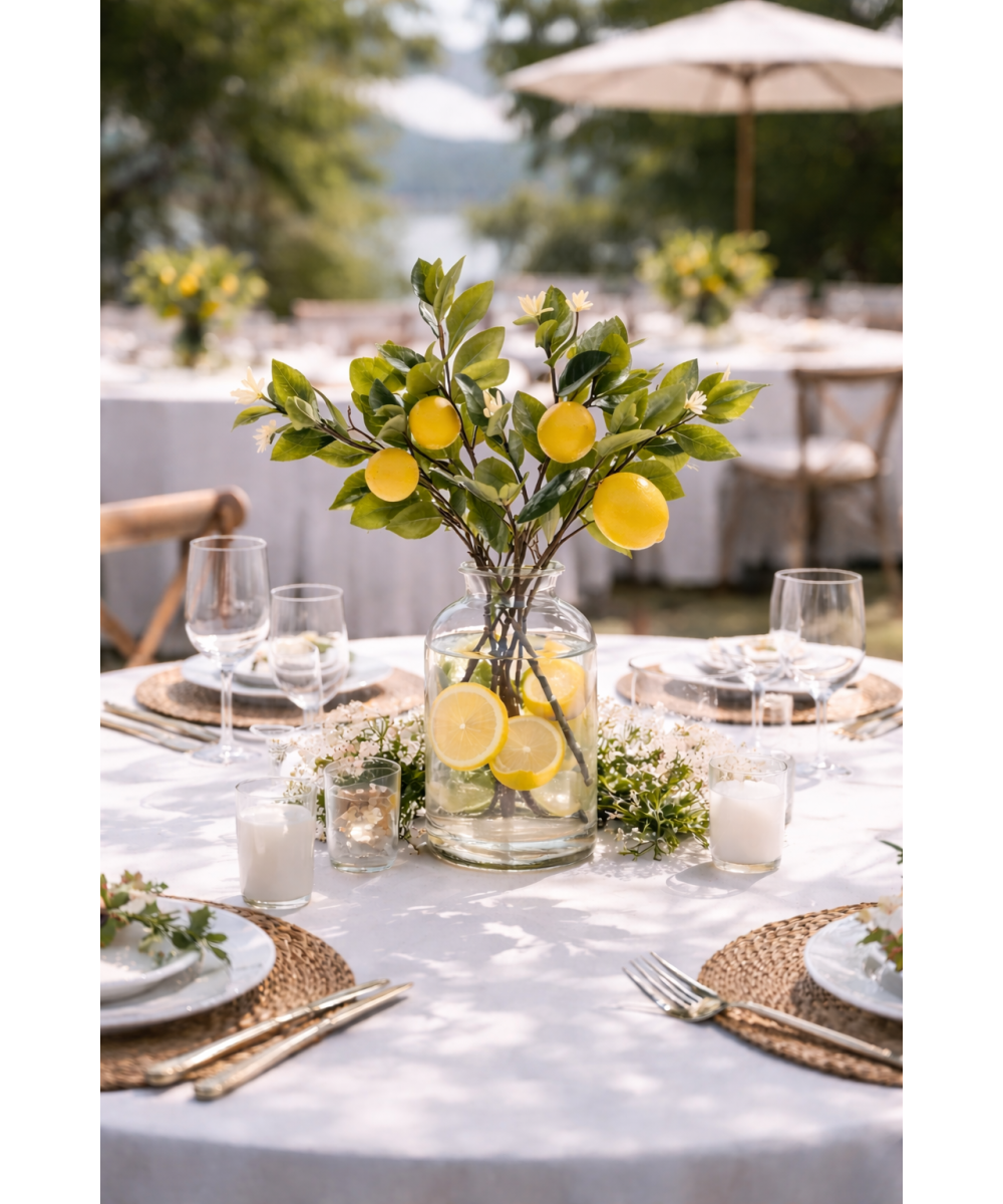 Artificial LEMON TREE SPRAY